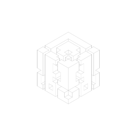 SVG File with a title Isometric Cutout
