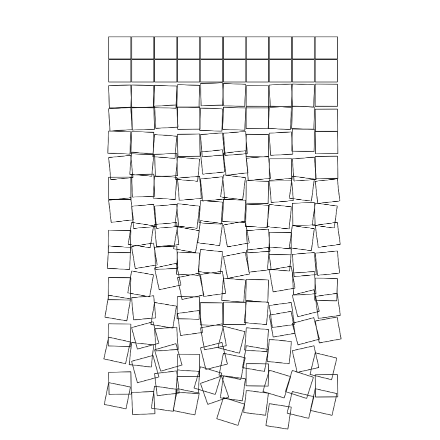 SVG File with a title Cubic Disarray