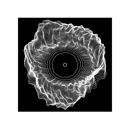 SVG File with a title Eye sculpture