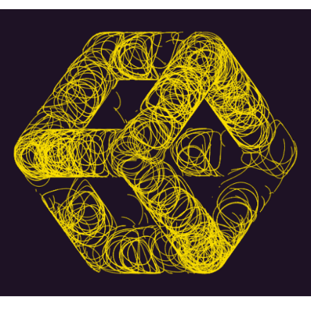 SVG File with a title Circle traces