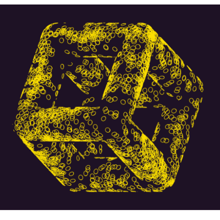 SVG File with a title Circle particles