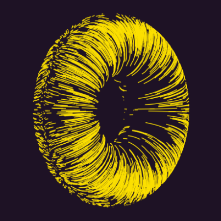 SVG File with a title Doughnut