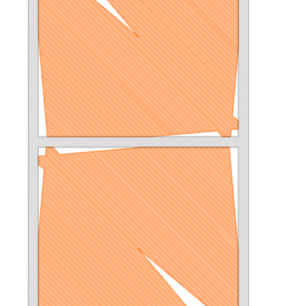 SVG File with a title Molnar - 2 carrés qui font 4 triangles - J36 