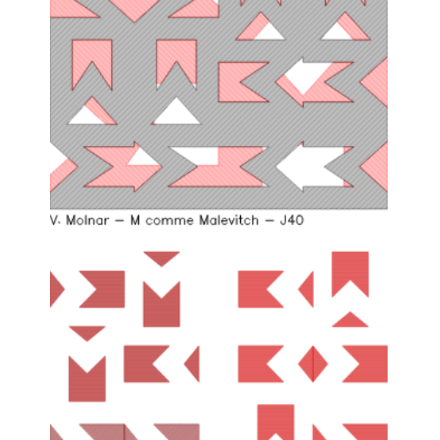 SVG File with a title Molnar - M comme Malevitch - J40 & J41