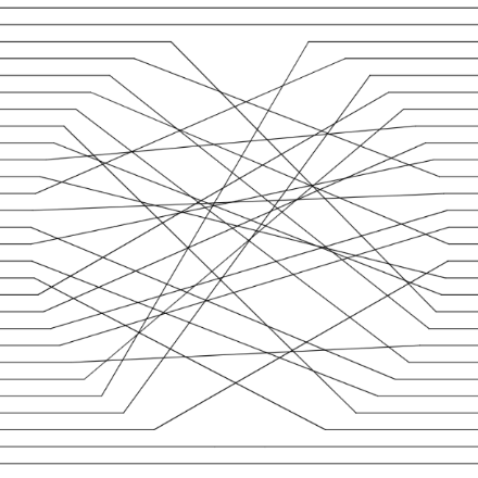 SVG File with a title Circle Lines