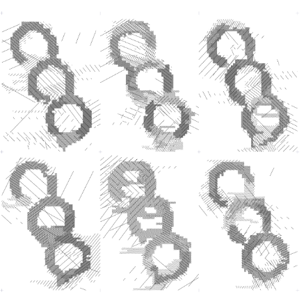 SVG File with a title Creative Coding Amsterdam Plotter Meetup Cards - A