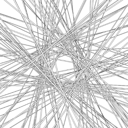 SVG File with a title Overlapping Bands